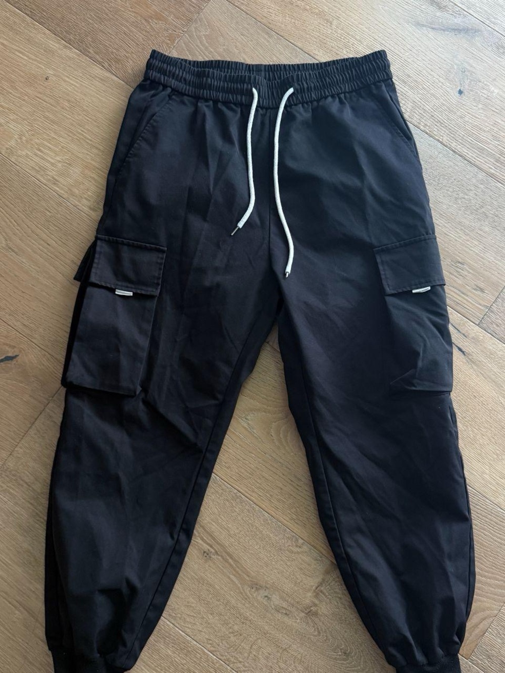 SHEIN Black Cargo Jogger Pants Women’s Size Medium